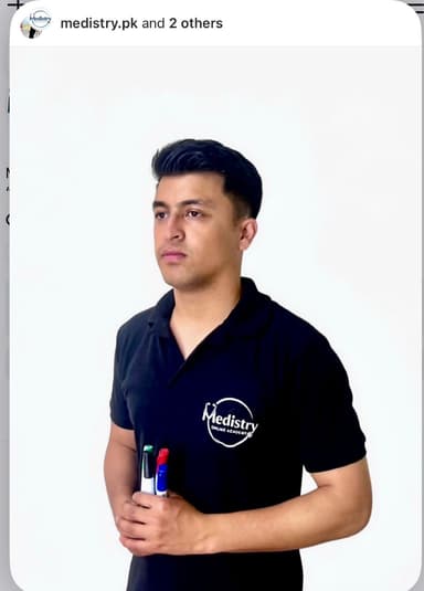 TALHA SHAH, CHEMISTRY MENTOR